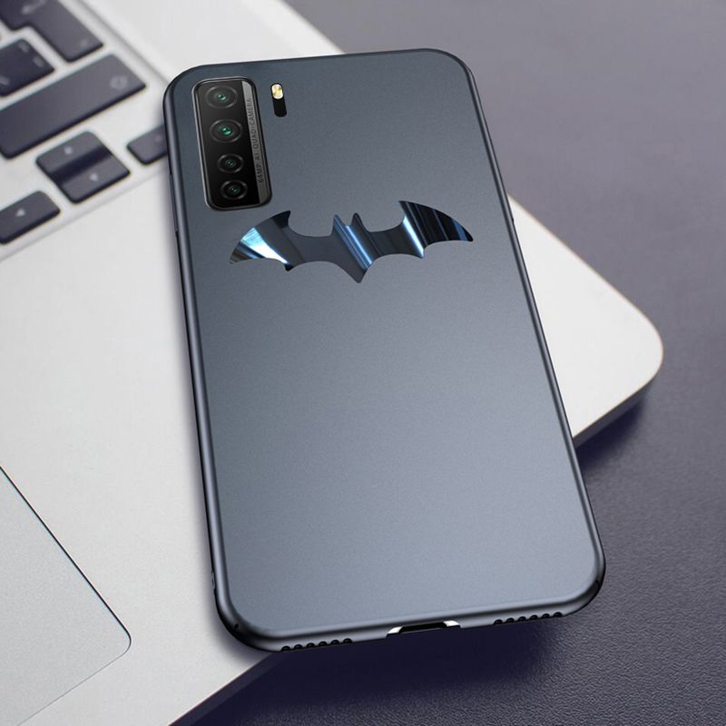 For Huawei Nova 7SE Batman Case Full protector Metal Bat design Case For Huawei Nova7 SE Back Cover cover