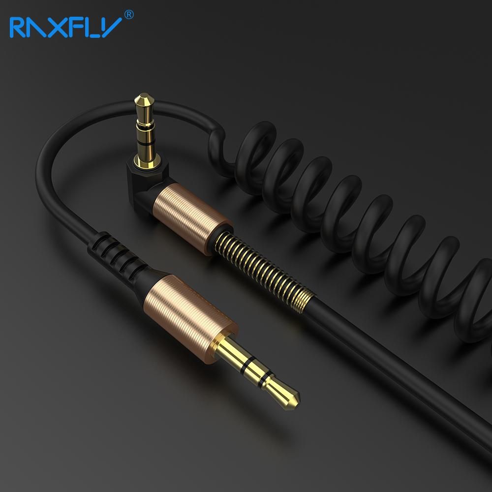【 ETOP 】 3.5MM Audio Cable 3.5 Jack To Jack AUX Cable Headphone Beats Speaker For iPhone Car Male to Male AUX Cord Spring Cable