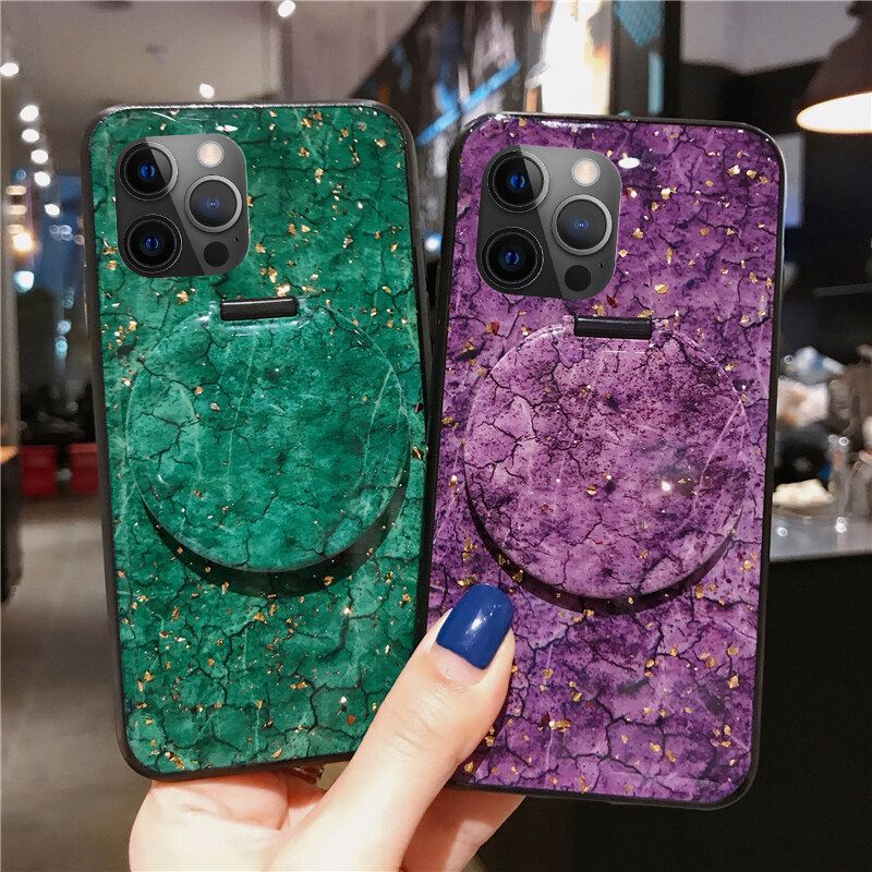 For iPhone 11 Pro Back Cover Luxury Fashion Phone Cases Rhinestone Soft Cover Mirror Girl for iPhone11 Pro