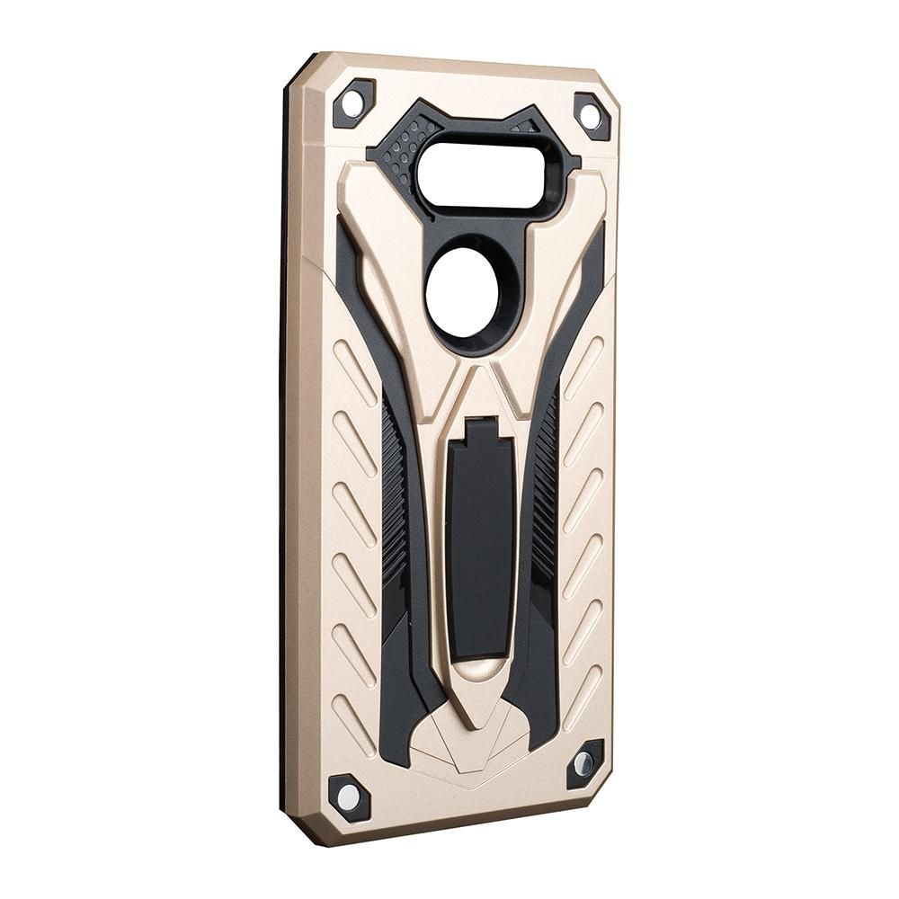 Armor Case For LG V30 Shockproof Anti-Fall Silicon Case Kickstand TPU Cover Shell