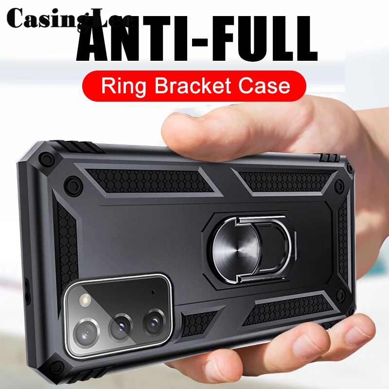 Casinglee Shockproof Armor Stand Case for Galaxy S22 with Holder Ring Cover Case for Samsung Galaxy S22 Car Magnet Phone Casing Back Cover