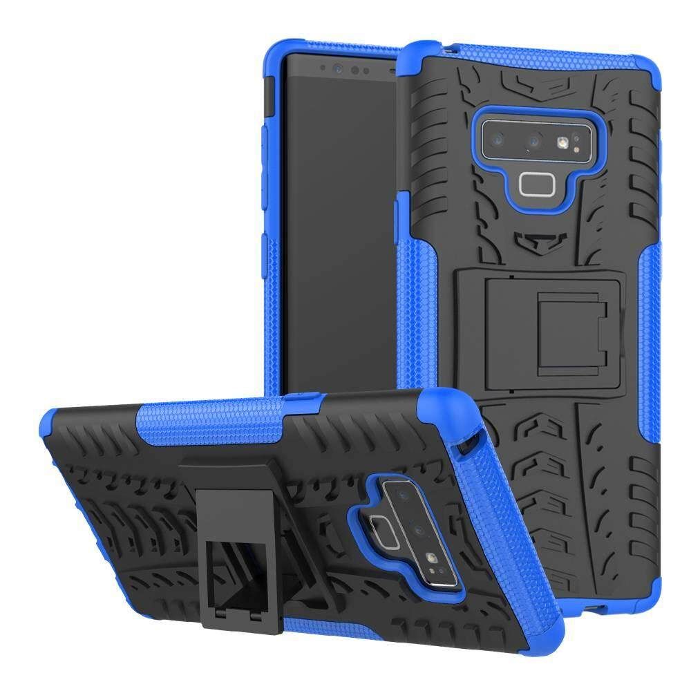 For Galaxy Note 9 Dual Layer Heavy Duty Armor Tough Hybrid Shockproof Stand Protective Case Cover