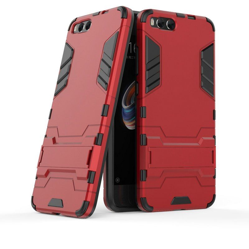 for Xiaomi Mi 6 Mi6 Shockproof Stand Hard Case Combo Armor Shell iron Man Back Cover