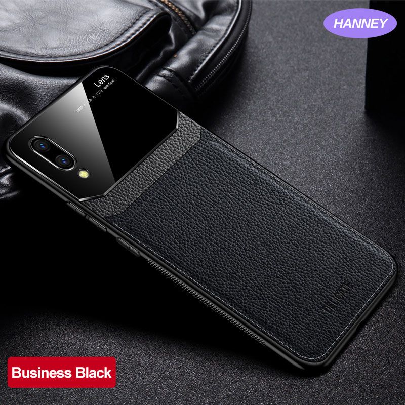 For VIVO V5 PLUS X21UD X21 NEX 3 V20 V20SE V20 PRO Y85 V9 Y20 Y20i Y19 Y17 Y15 Y12 Y50 Phone Case Fashion Leather Hard PC Skin Camera Lens Protection Back Cover Casing HY-01