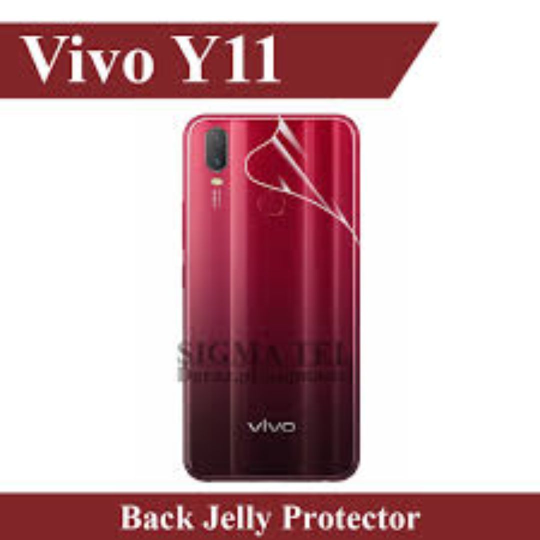 Vivo Y11 Hydrogel Back Poly - Transparent