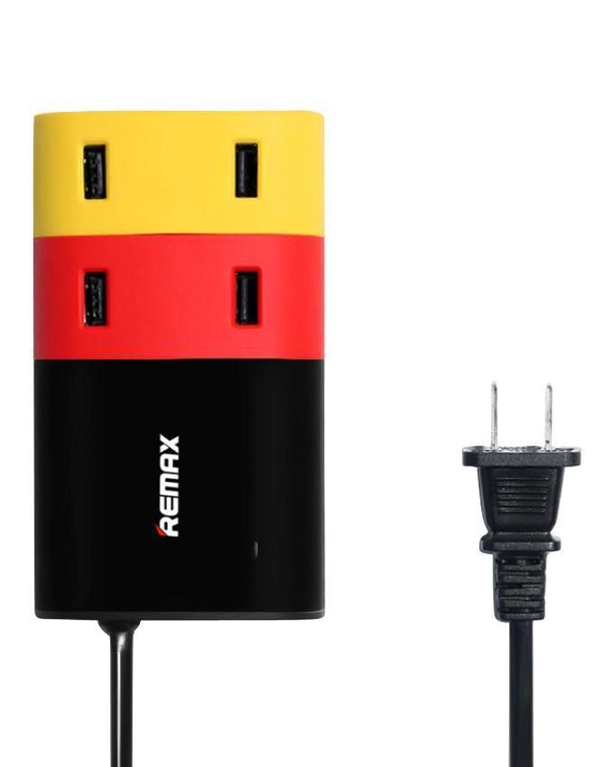 USB Hub Multi-Charger For Smartphones and Tablets - Multicolor