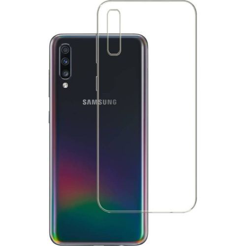 Samsung A70 Clear back poly sticker