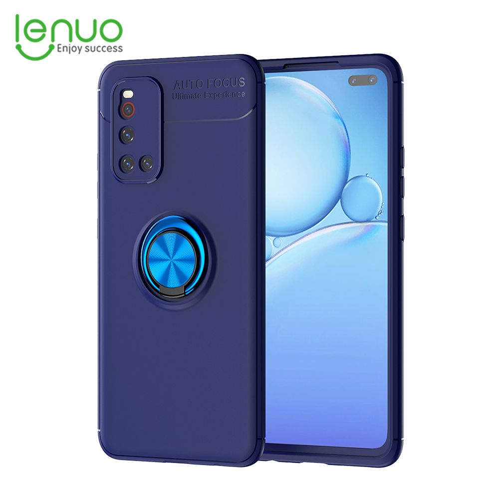 Lenuo for vivo V19 Ring Stand TPU Soft Case