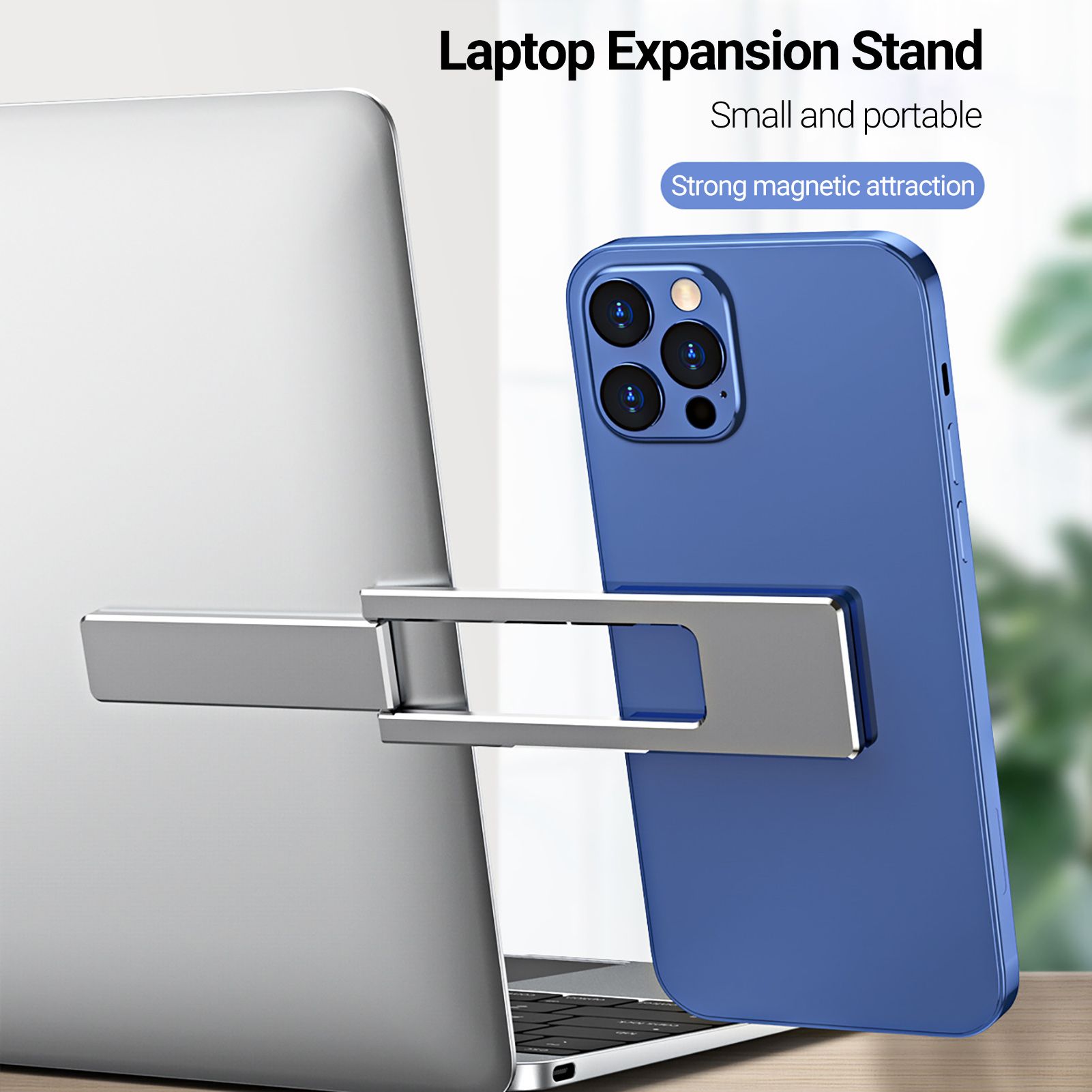 Green forest Folding Holder Non-slip Computer Collaborative Magnetic Holder