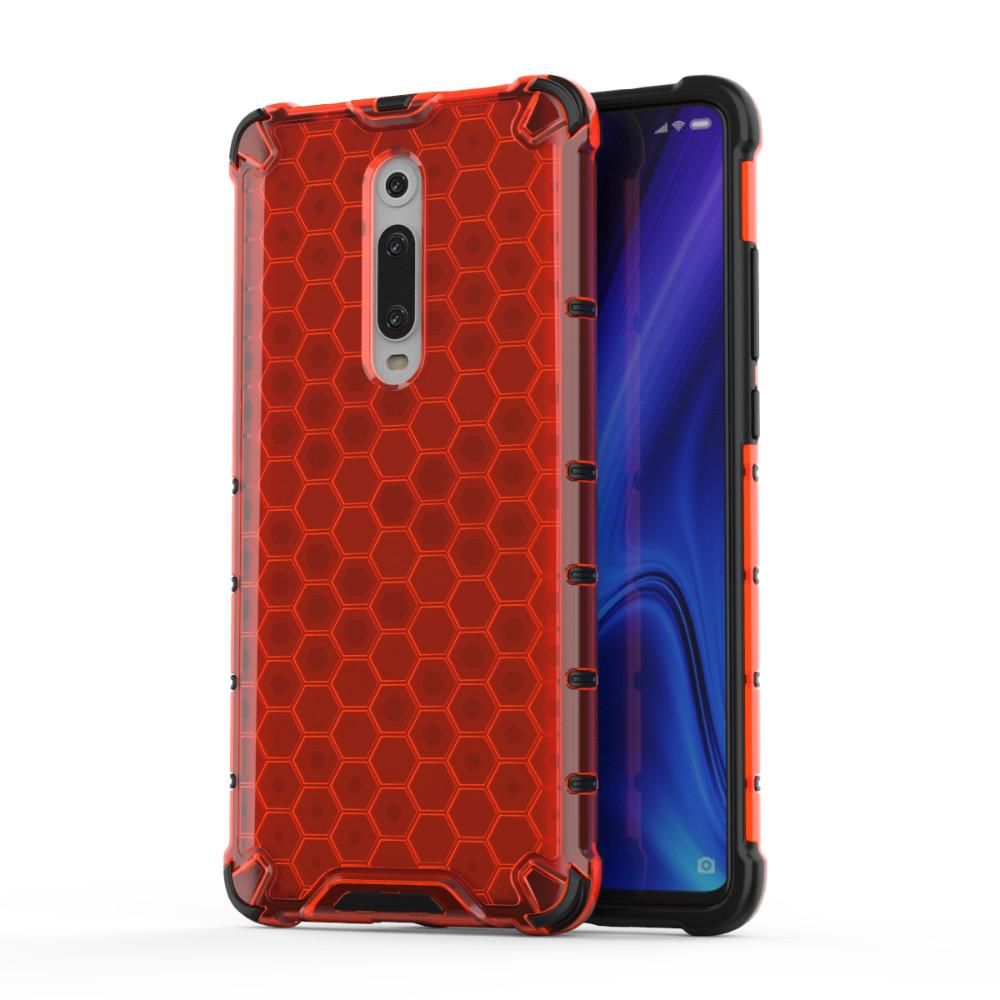 Honeycomb Airbag Shockproof Case For Xiaomi Mi 9T Pro / Xiaomi Redmi K20 / Redmi K20 Pro Hybrid TPU PC Transparent Armor cover
