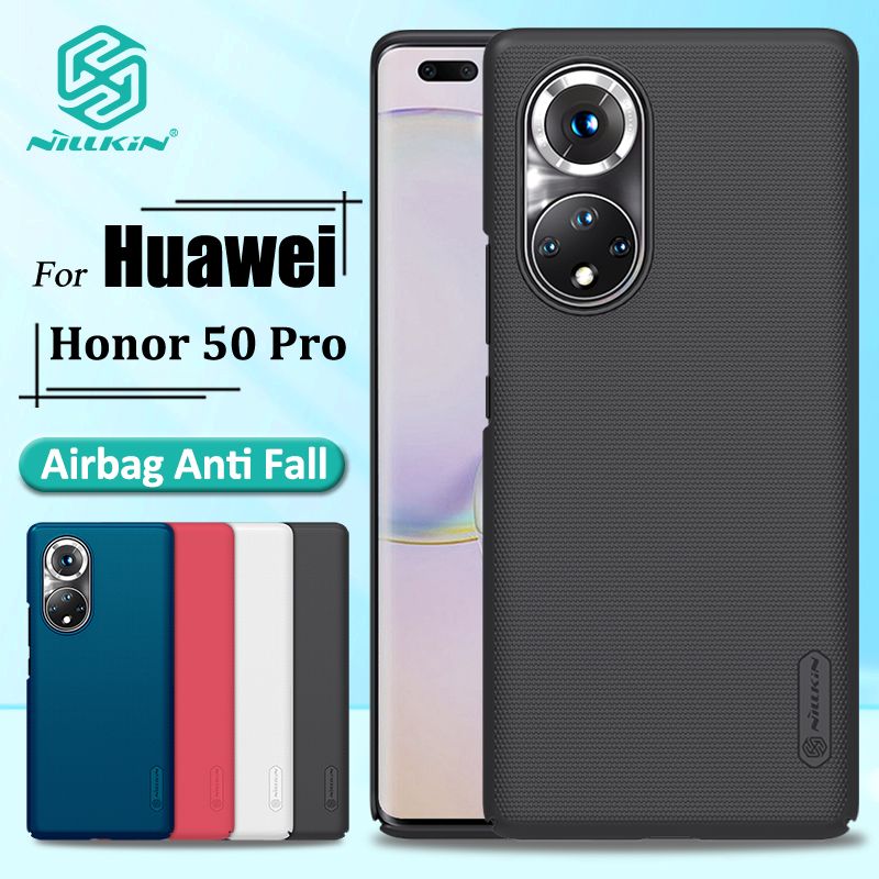 Nillkin Hard Case for Honor 50 Pro Phone Cases , Super Frosted Shield PC Back Cover for Honor 50 Pro
