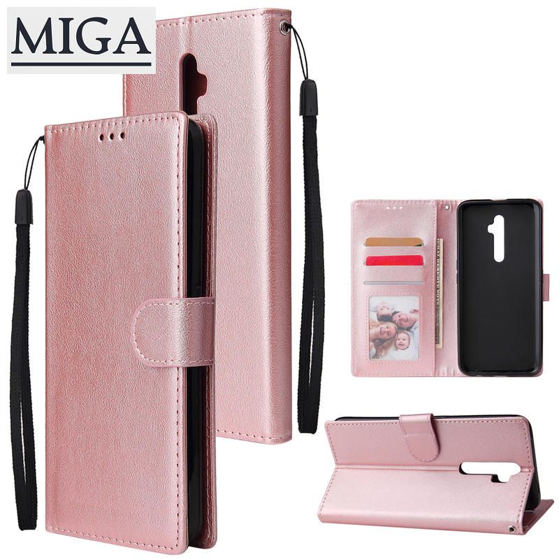 Sale HM For Oppo A9 2020/Reno 2Z Cellphone Shell PU Leather Mobile Phone Cover Stand Available Anti-drop Elegant Smartphone Case