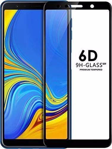 Samsung Galaxy A7 (2018) Original 5D/6D Full Coverage Tampered Full Glue Glass Screen Protector