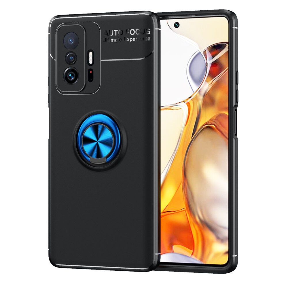 For Xiaomi 11T Pro Case Slim Mix Color Fashion Softcase Back Cover with Ring Stand