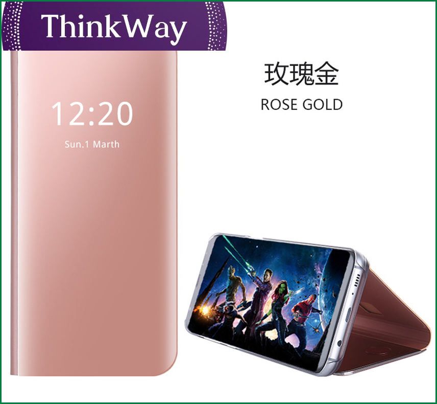 vivoiqooU3X mobile phone shell smart leather case Y52s protective cover Y30 stereo mirror flip cover Y51V20 suitable