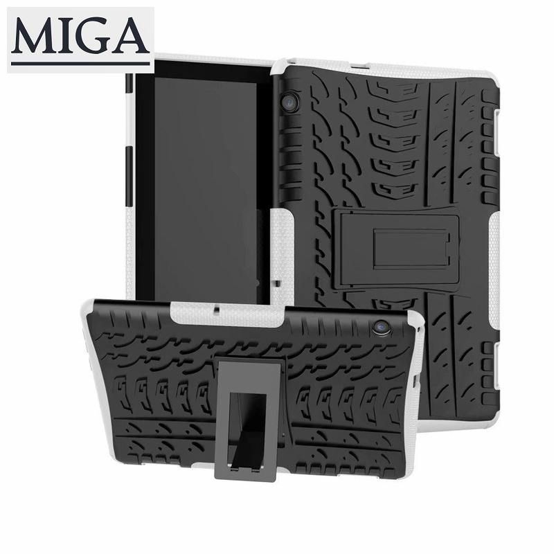 For Huawei Mediapad T5 BJONE Hybird Case 2 in 1 TPU + PC Case 10.1 Inch