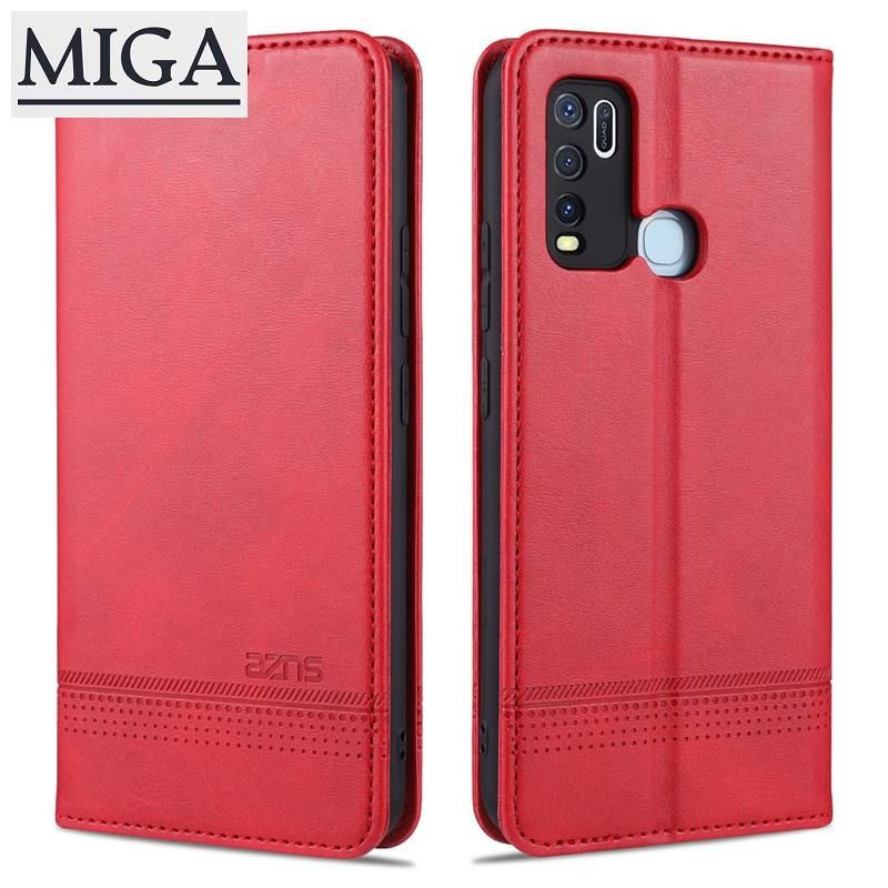 Phone Case For Vivo Y12A Y20  V21E 5G V21E V21 Y20 Y20i Y20S Y11S Y12S Y11 Y12 Y15 Y17 Y30i Y30 Y50 Y51S Y70S V20 V20 SE V20 Pro Case Magnetic Leather Wallet Card Slots Flip Cover Protection Cellphone Casing