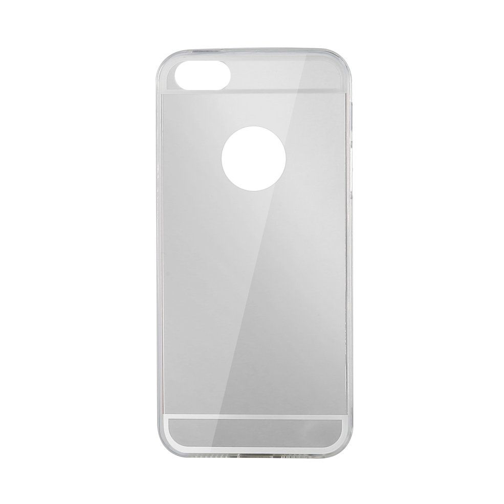 Ultra-thin Soft Silicone TPU Back Mirror Protective Phone Case for Apple