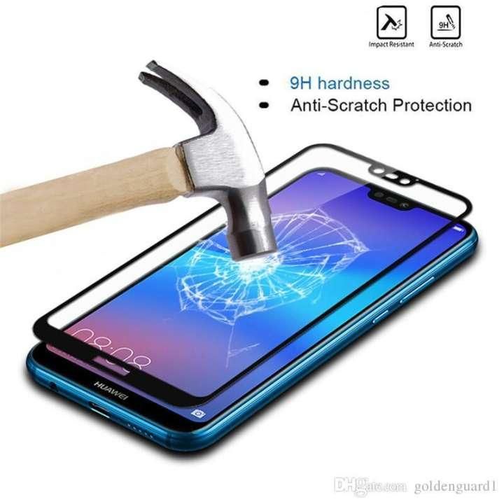 Huawei Y9 (2019) - 6D Tempered Glass HD Screen Protector - Transparent