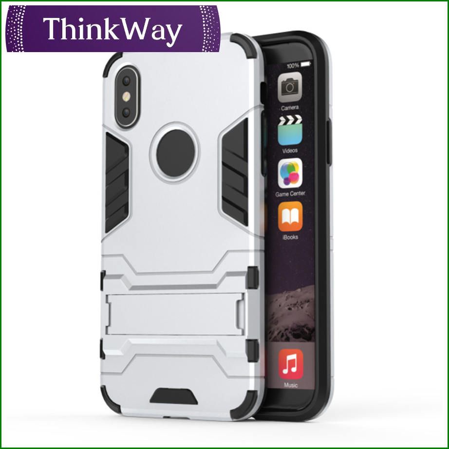 Mobile phone case with invisible bracket shockproof shell For iphone XS MAX & iphone 11