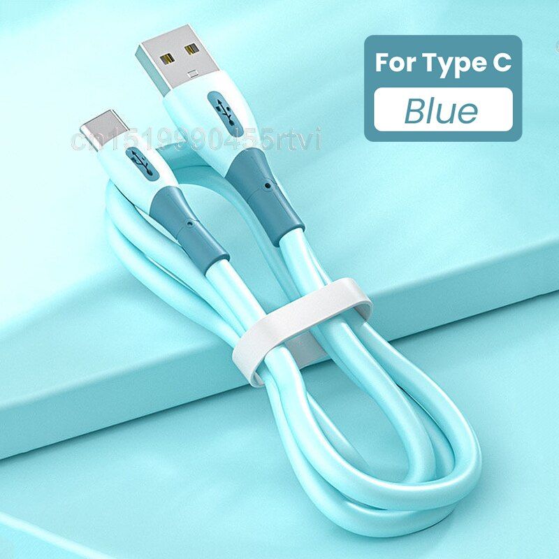 3A USB Type C Cable For iPhone 12 11 Micro USB C Fast Charging Mobile Phone Android Charger Wire Cord For Xiaomi Samsung Huawei