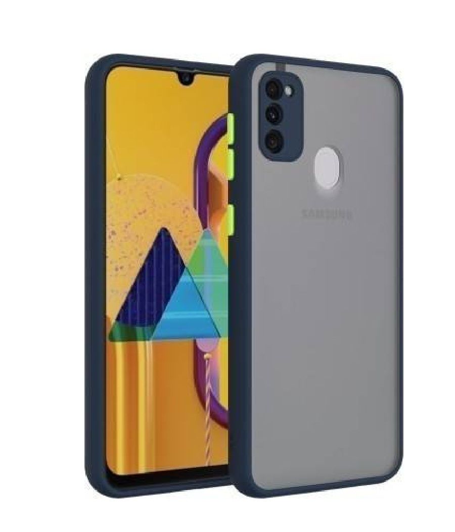 Samsung Galaxy M30S Luxurious Translucent Smoky Matte Shockproof Back Case