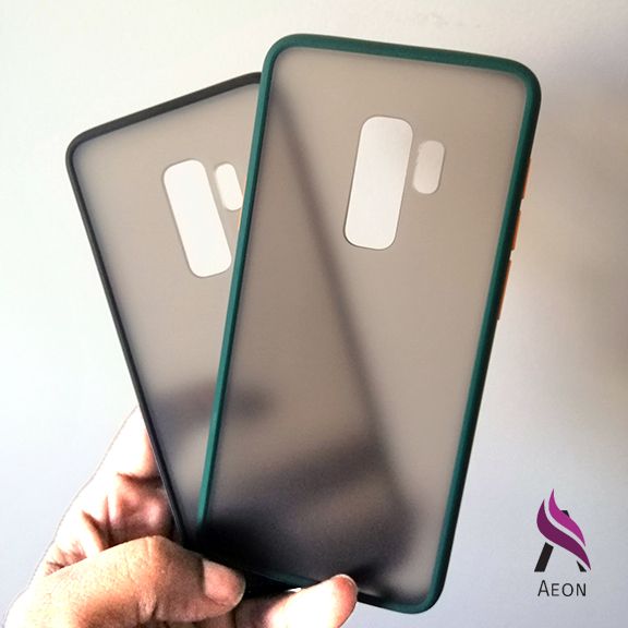 For Samsung Galaxy S9+ / S9 Plus Luxurious Translucent Smoky Matte Anti-Fall and Shockproof Back Case Cover