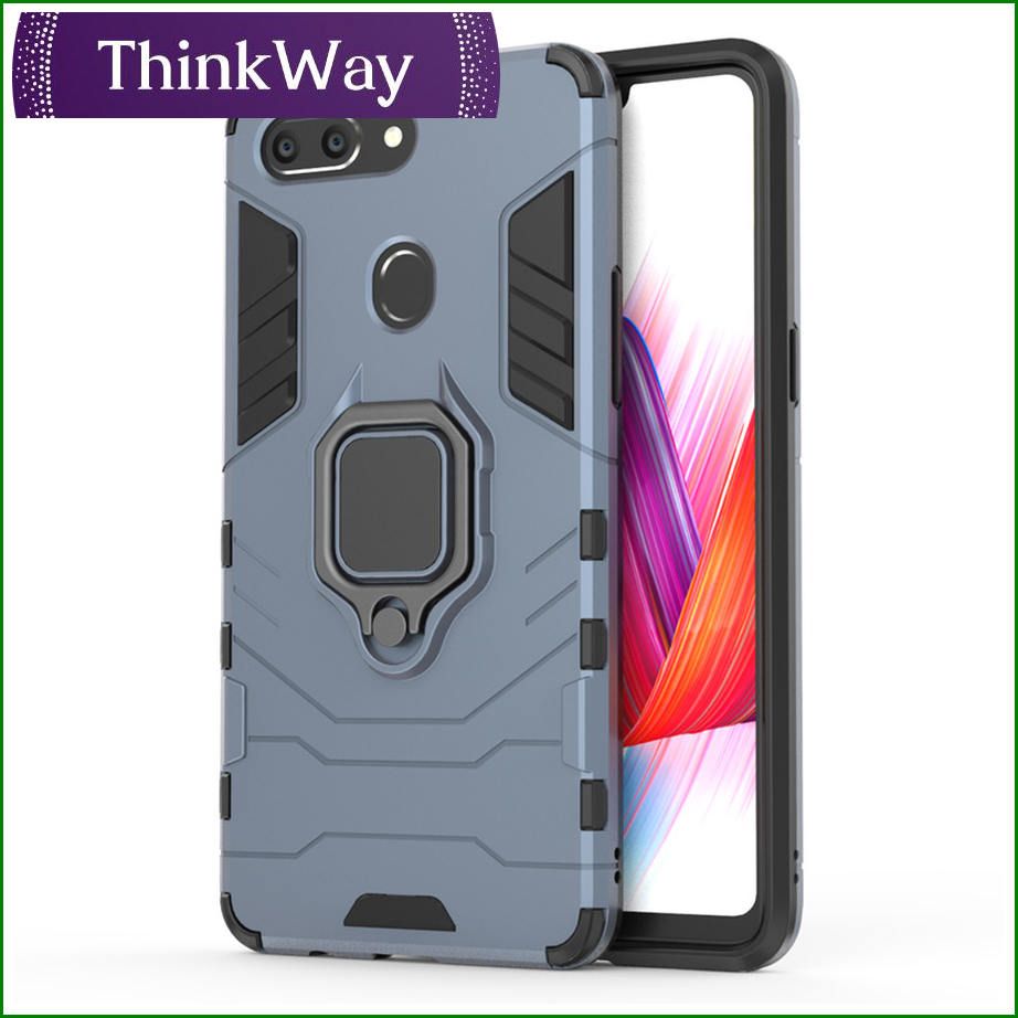 Case Magnetic Ring Shockproof Bumper Armor Back Cover Phone Holder Stand Case  For OPPO R11S & OPPO R15 (Dreamland Edition)
