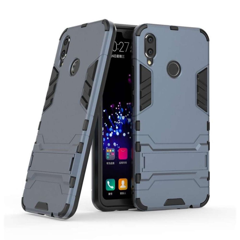 Armor Phone Holding Case For Xiaomi Mi Note 7 / Note 7s / Note 7 Pro - Light Blue