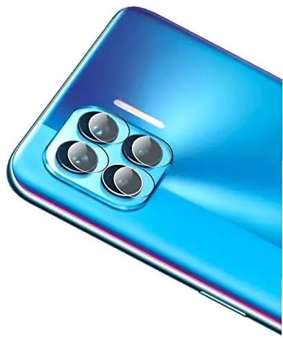 3 in 1 Combo For OPPO F17 Pro (Screen Protector, Camera Glass, Back Transparent Poly)