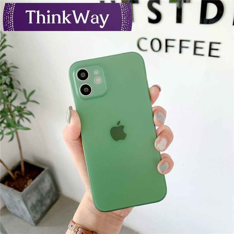 Ultra Thin Matte PP Case For iPhone 13 12 11 Pro Max XR X XS 6 7 8 Plus SE2 Mini Luxury Shockproof Slim Clear Hard Cover Fundas