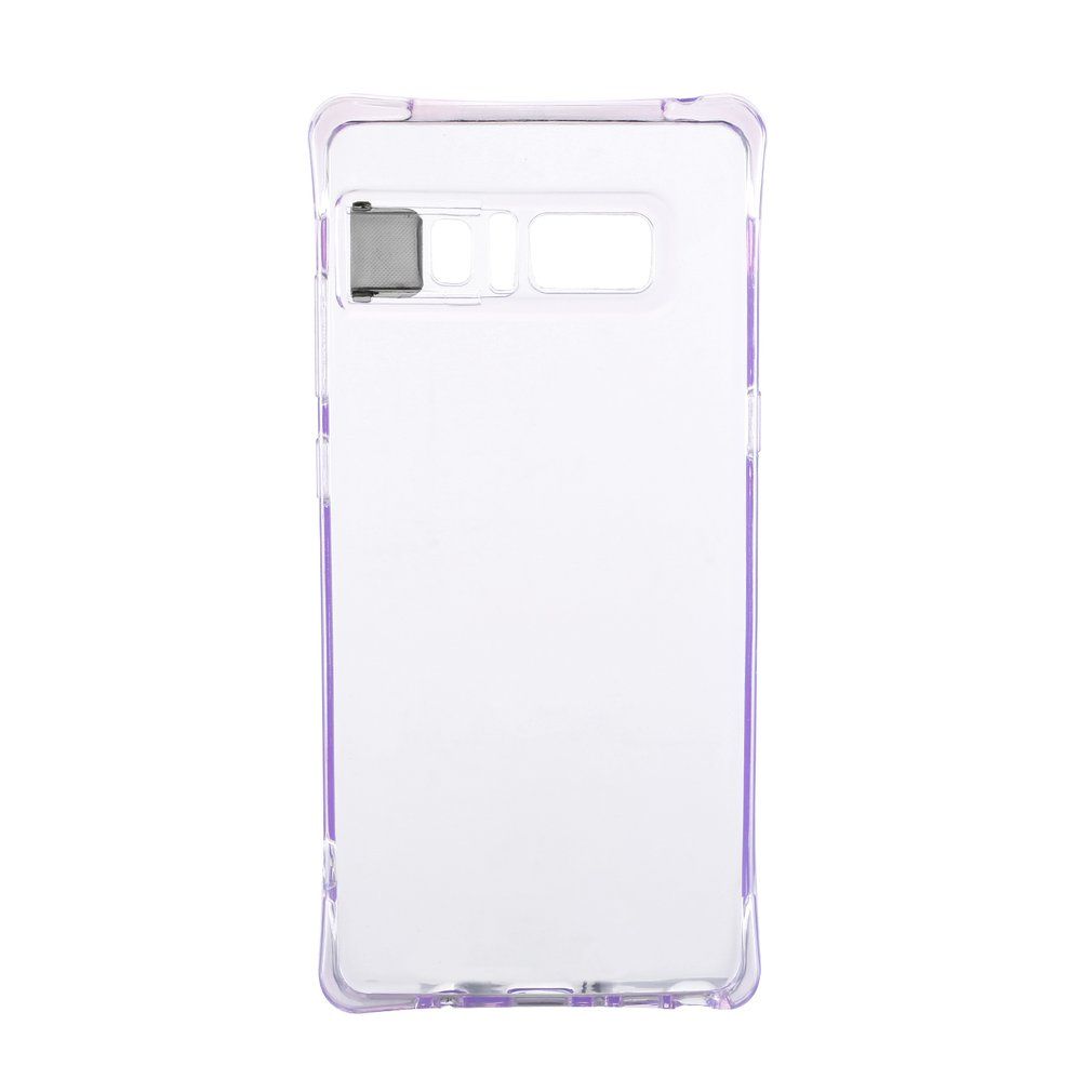 Mobile Phone Protective Case Shockproof Scrape Resistance For Samsung Note 8 Purple