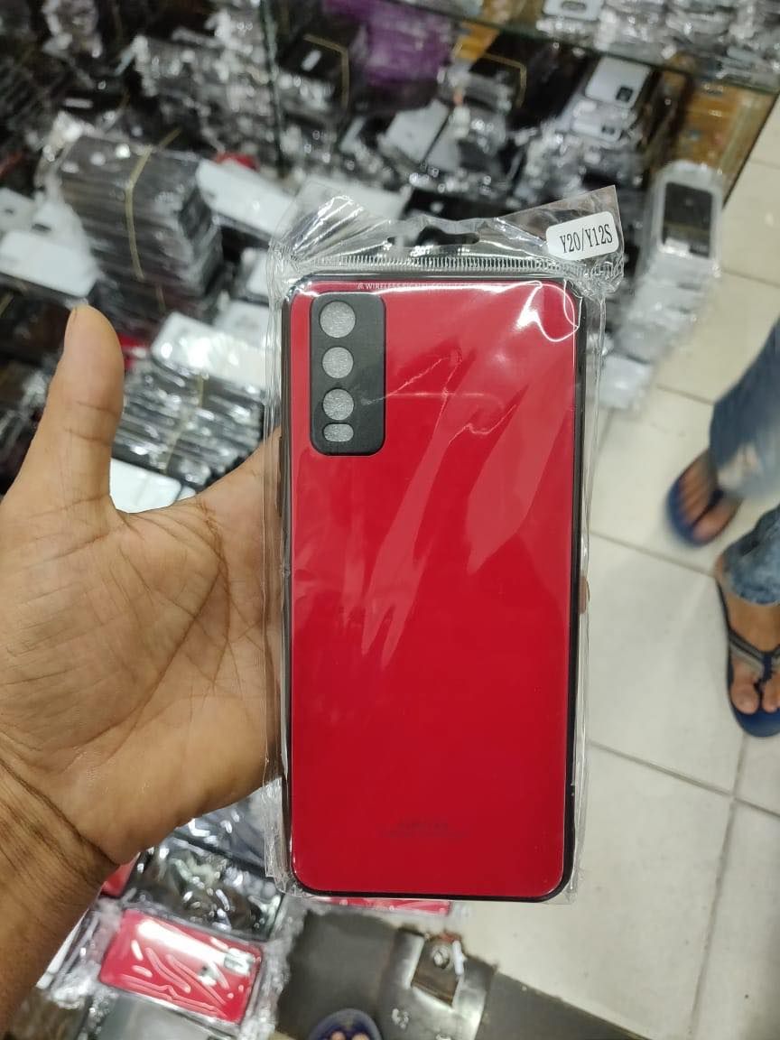 vivo Y20 / Y20A / Y20i / Y20G / Y20s / Y12s / Y11s / iQOO U1x Hong Kong Design Scratchproof Premium Tempered Glass Back Cover Case
