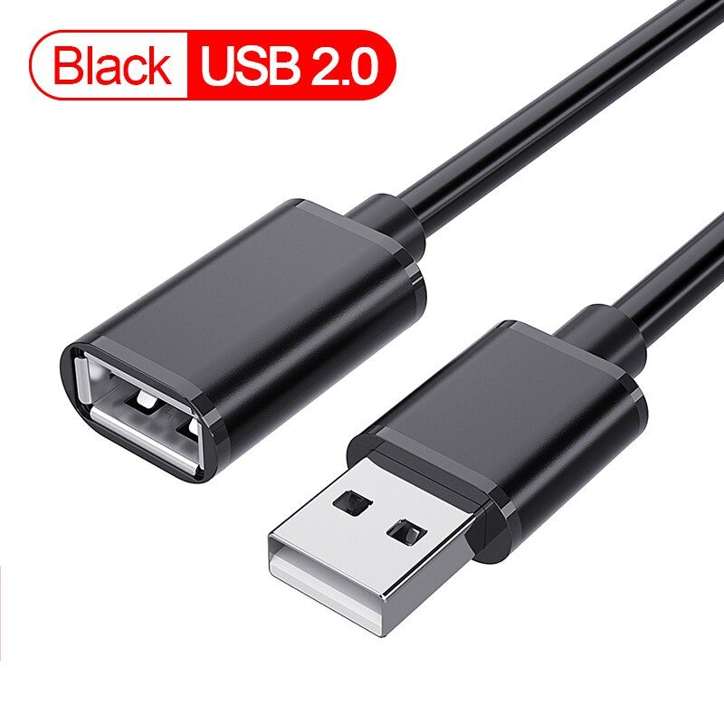 USB Extension Cable Male to Female Extender Cable Fast Speed USB 3.0 2.0 Cord for Laptop PC Smart-TV USB Flash Drive Keyboard
