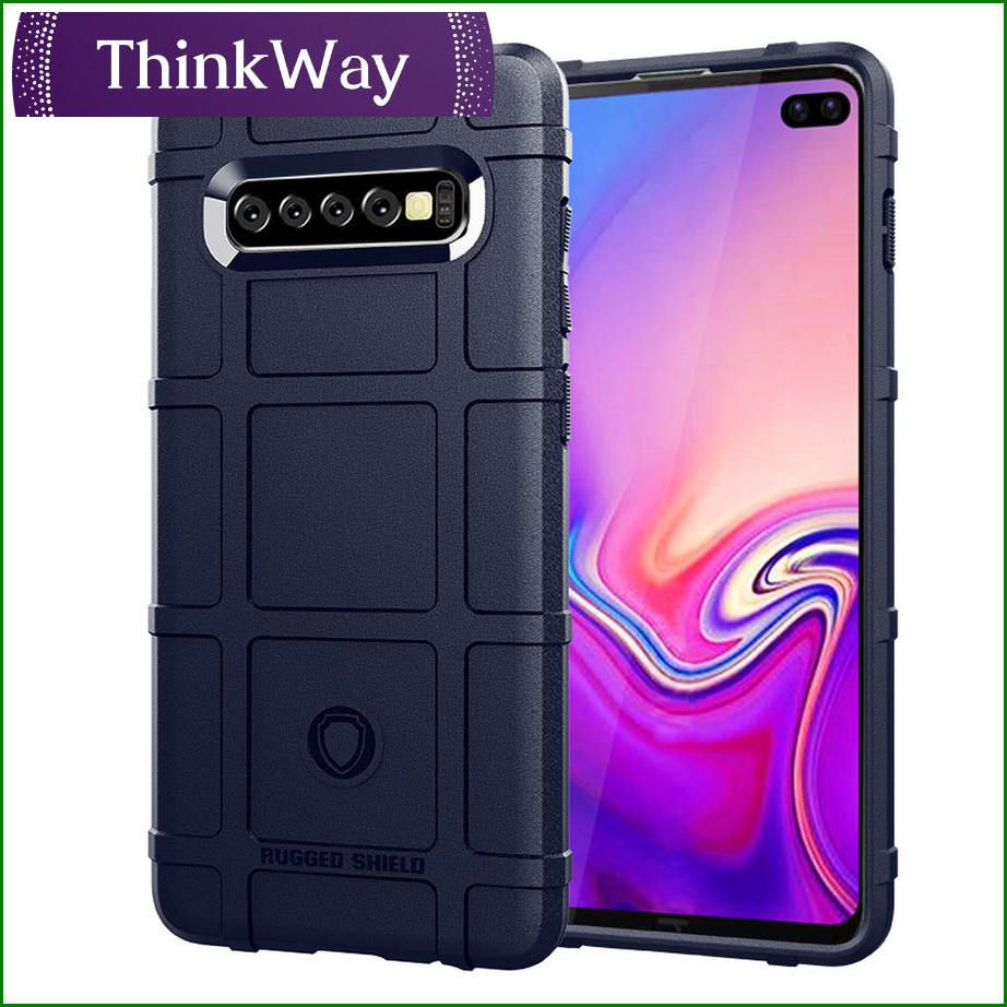 Frosted Textured Phone Case Rugged Shield TPU Thick Thick Armor Full Drop Case For Samsung A10S & Samsung A20S