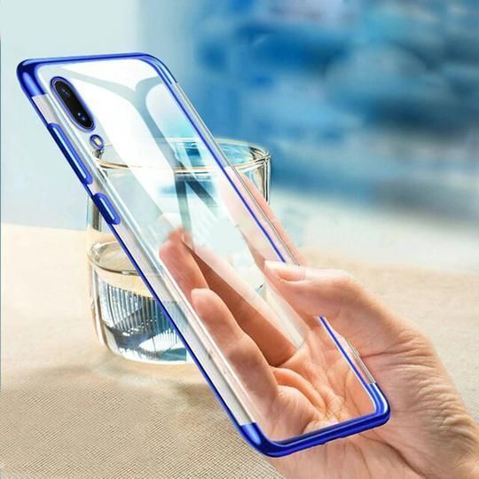 Vivo V11 Pro Transparent Plating Electroplate Shining Clear Casing