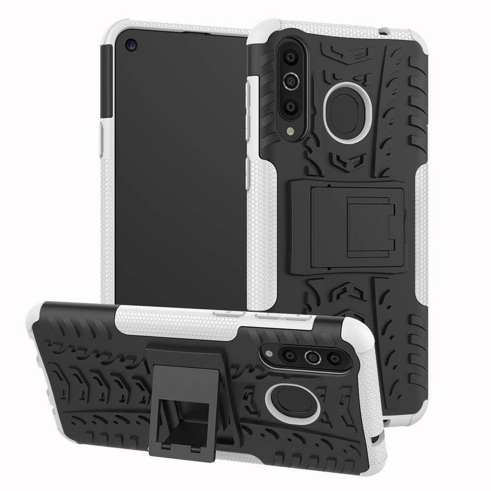 For Samsung Galaxy A8s Dual Layer Heavy Duty Armor Tough Hybrid Shockproof Stand Protective Case Cover
