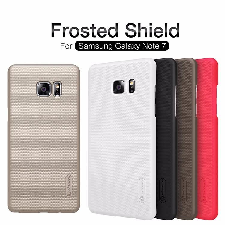 NILLKIN Frosted Shield MatteAnti-fingerprint Dustproof Hard Back Cover for Samsung Galaxy Note 7