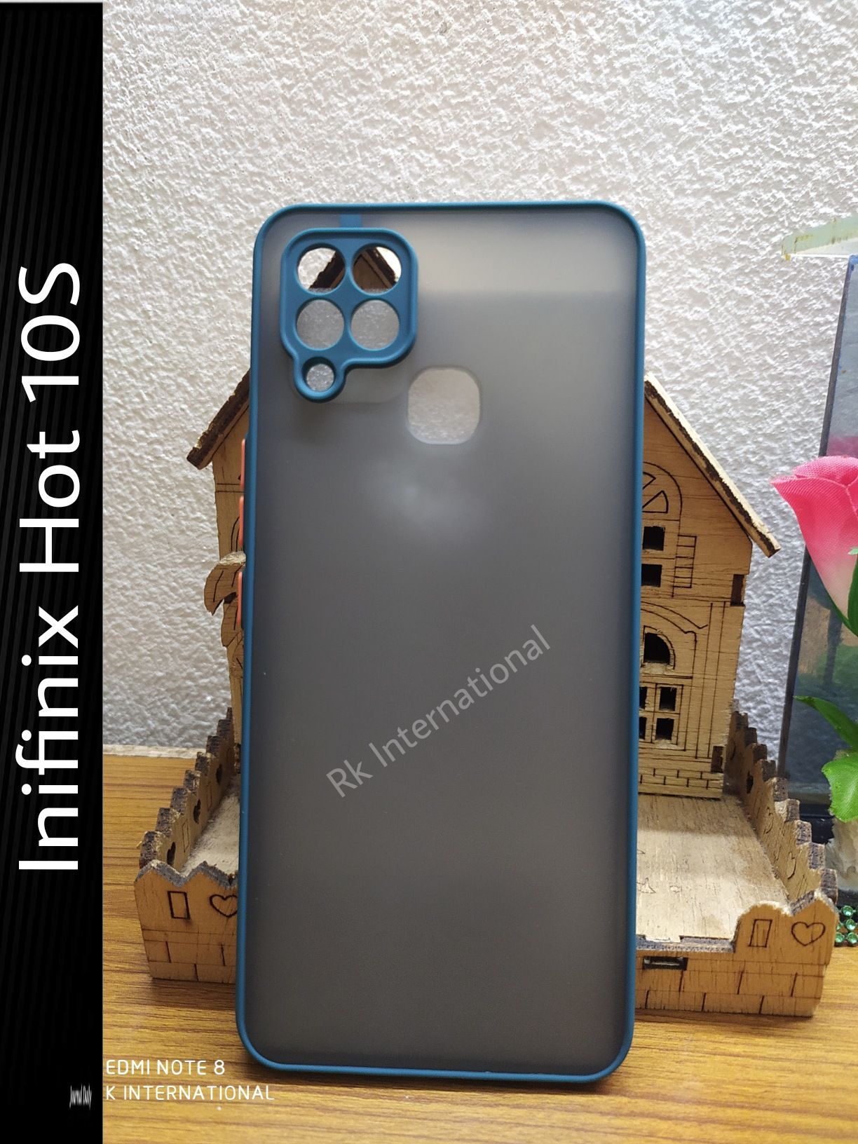 Shockproof Camera Protection Matte Finish Case Back Cover FOR Infinix Hot 10S