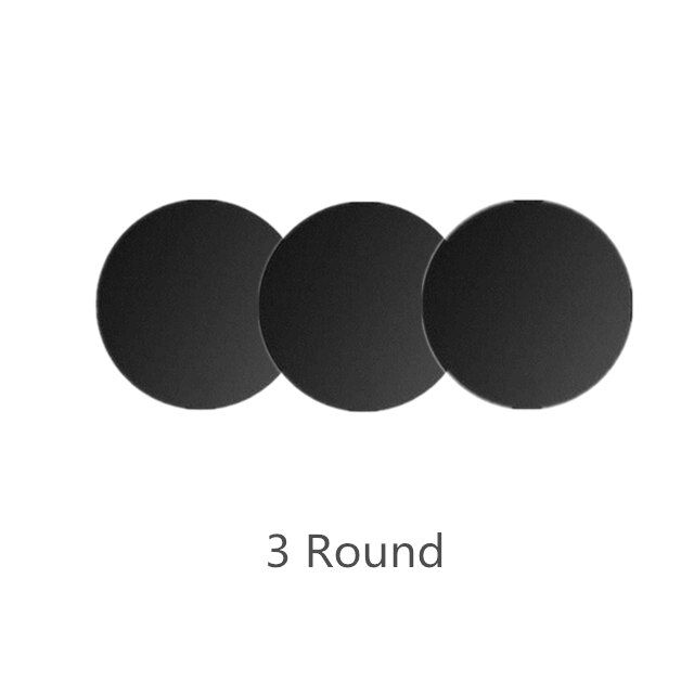 Metal Plate Magnet Mobile Stand Universal Replacement Metal Plate Kit With Adhesive For iPhone x Magnetic Car Mount Phone Holder