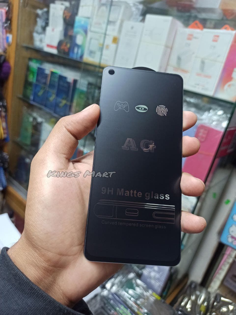 For OnePlus 9R / OnePlus 9 / OnePlus 8T / OnePlus_NORD N10 / OnePlus_NORD N100 Premium AG Gaming Matte Glass Screen Protector