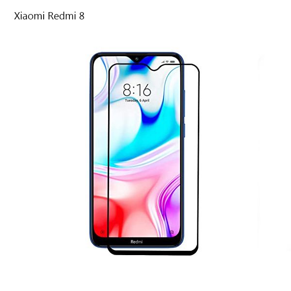 11D Full Cover Tempered Glass Screen Protector For Redmi 8