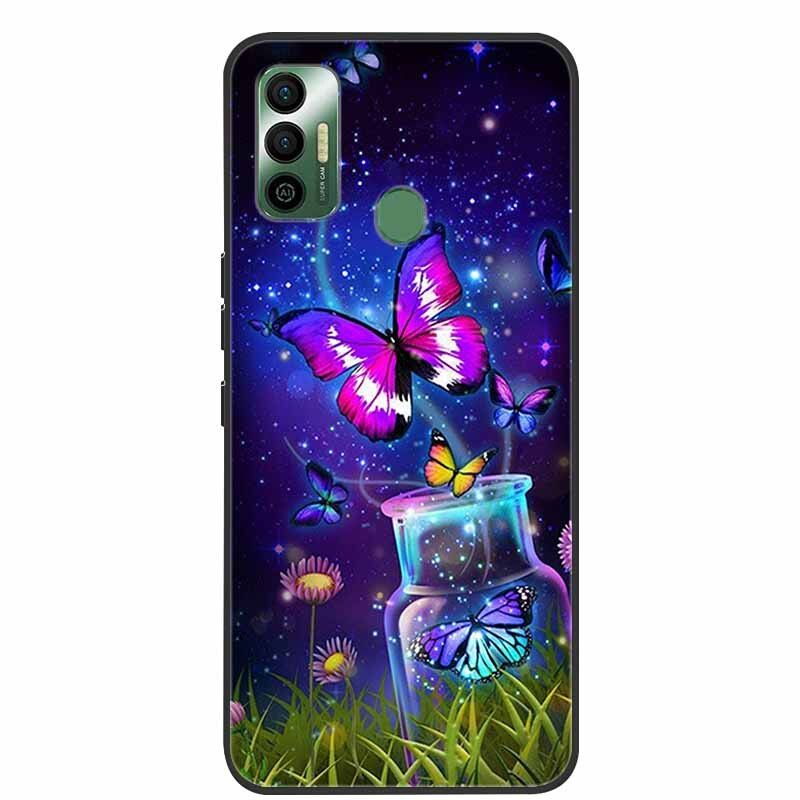 For Tecno Spark 7 Case Marble Soft Silicone Back Case for Tecno Spark 7 Spark7 Fundas Case Phone Cover Spark 7 6.5\" KF6j Coque
