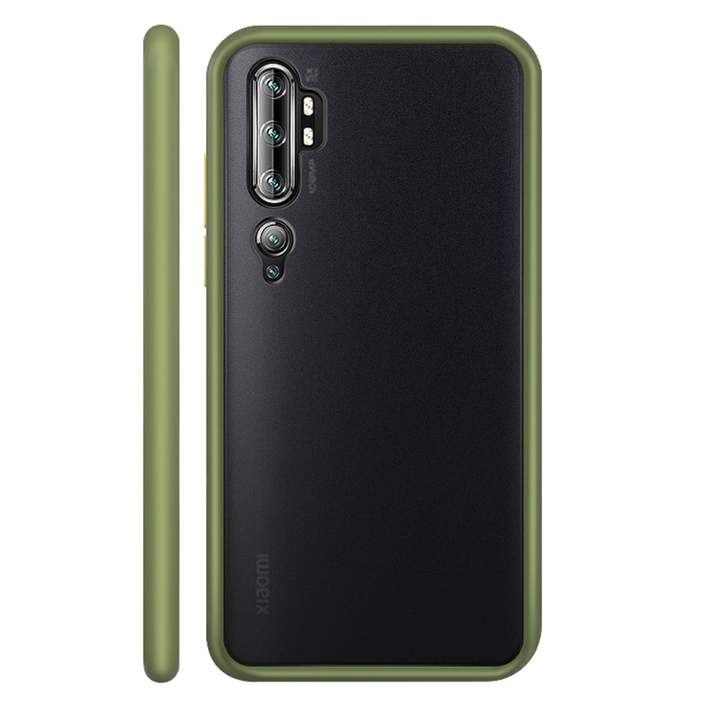 Casing for Xiaomi Mi CC9 Pro Translucent Matte Hard PC Back Flexible Shockproof TPU Bumper Case Cover