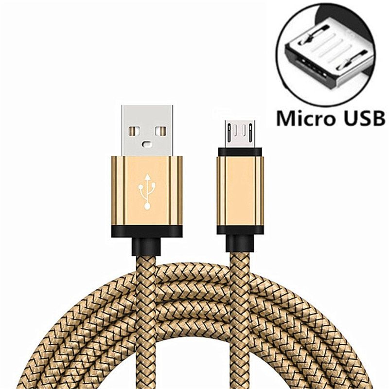 Micro USB FAST Charging Cable For Samsung Galaxy A3/A5/A7 J3 2021 S6/S7/Edge note 5 2M 3M Long Kabel Mobile Phone Charger Short