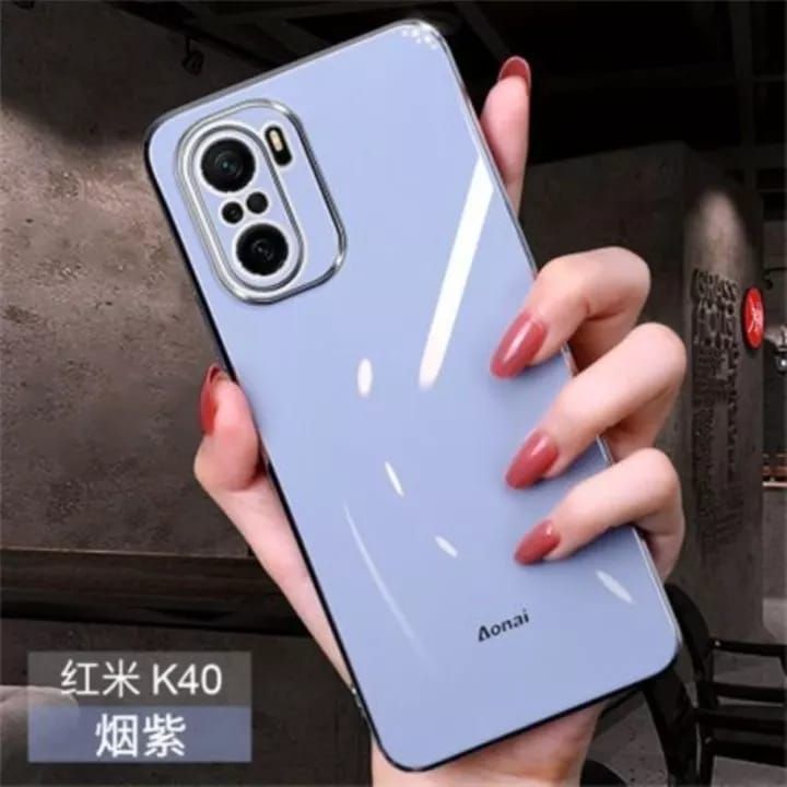 For Xiaomi Redmi K40/k40 pro/Poco F3/mi 11x Fashion Case Auroras Luxury Electroplate Cover Shockproof Soft Silicone Back Cover