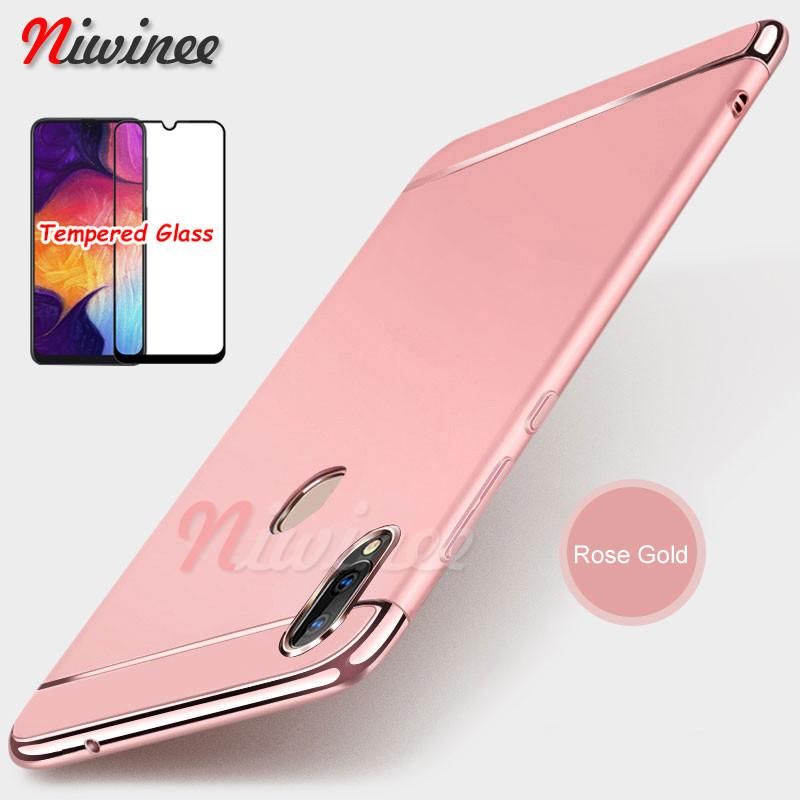 For  Vivo Y11 Case Luxury 3 In 1 Case Ultra Slim Hard Cover Phone Casing