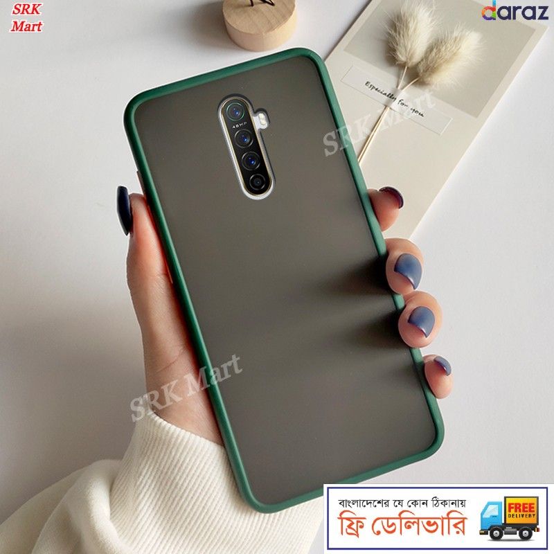 Realme X2 Pro - a SRK Mart Bumper cover Frosted Shockproof Protection Casing Hard Phone Case Matte Back Cover