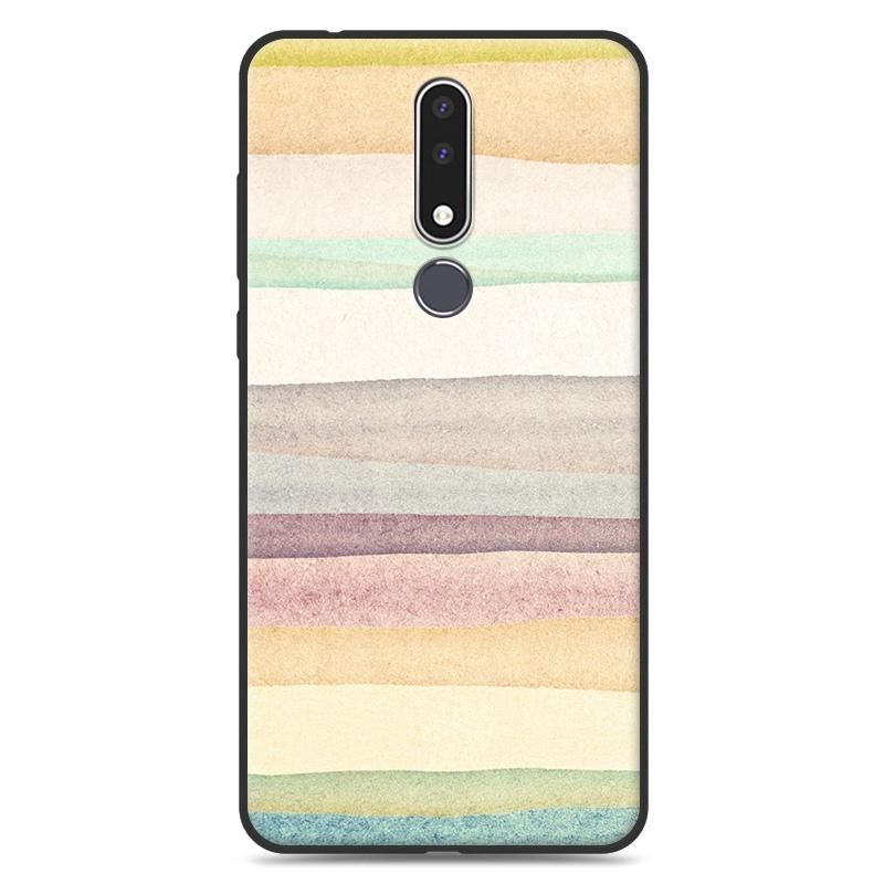 Cartoon Print Soft TPU Silicon Shockproof Case for Nokia 3.1 Plus