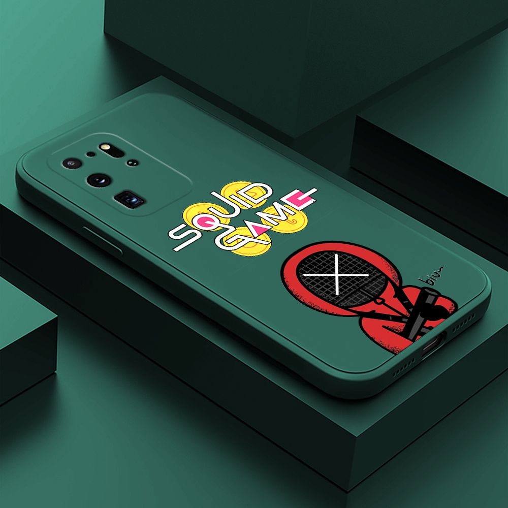ZeroQiQi for Samsung Galaxy S20 Ultra Case Fashion Cartoon Electric Baton Judge Role Phone CoverSquare Liquid Silicone Trend Phone Case
